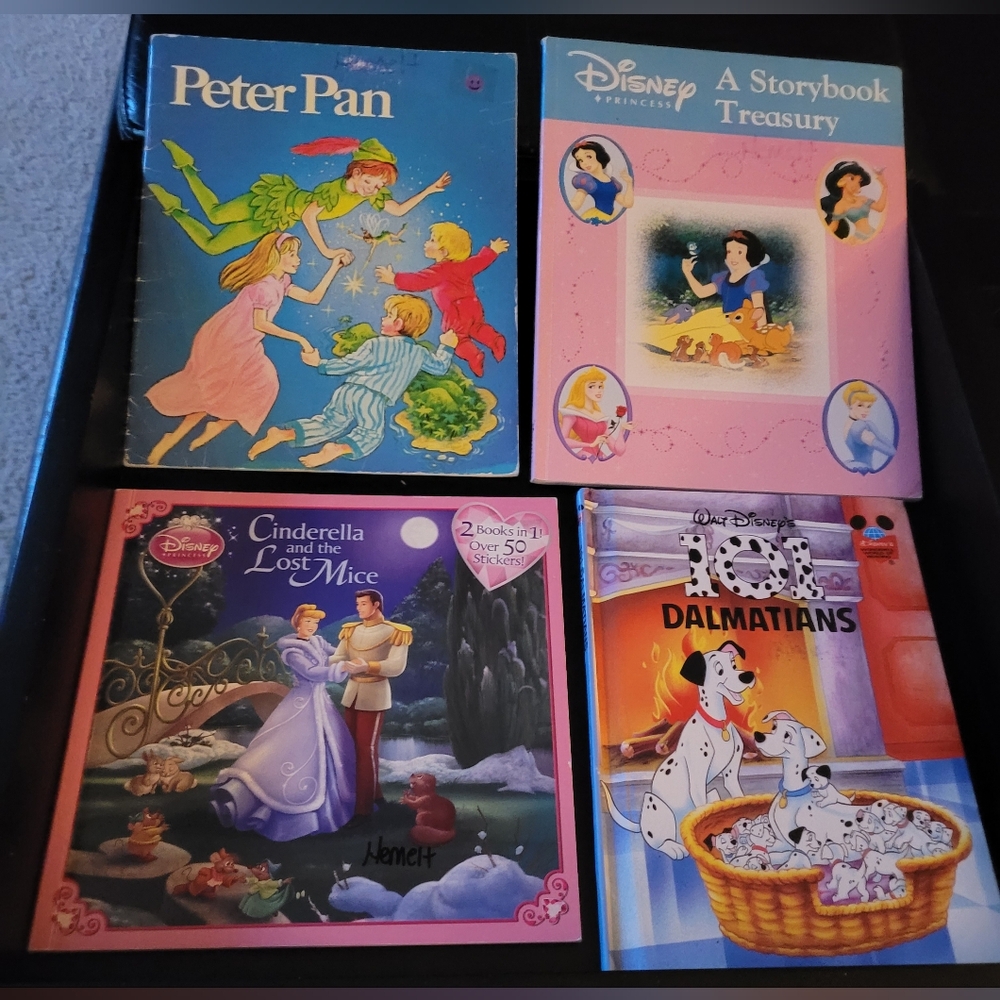 Disney Storybook Set Of 4 Books
